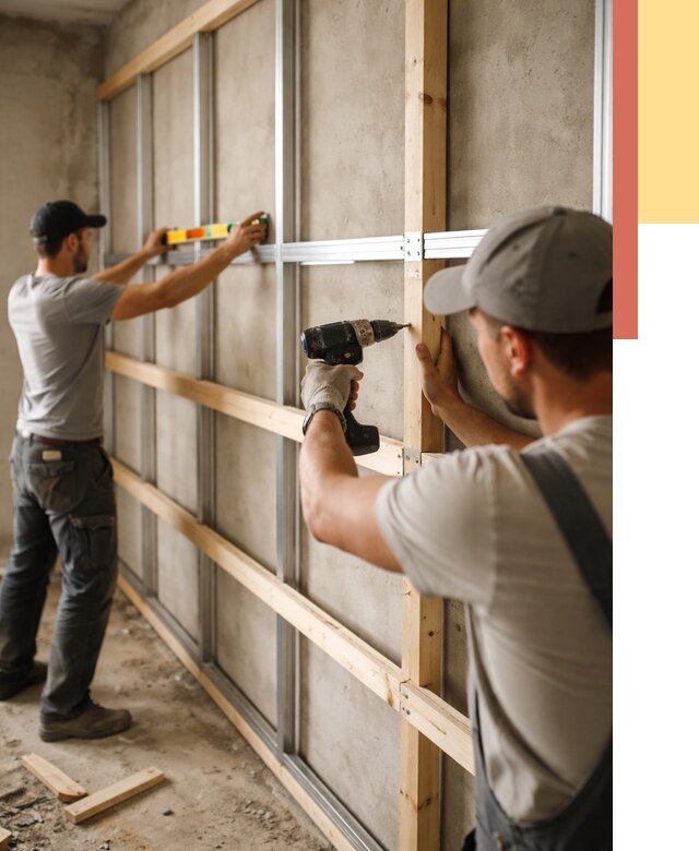 Устройство обрешетки под панели в Чебаркуле от 2255 руб. — монтаж под ключ | ОТДЕЛОЧНИК-Чбр