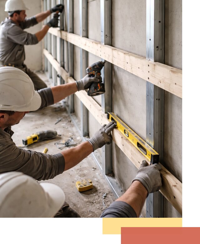 Устройство обрешетки под панели в Чебаркуле