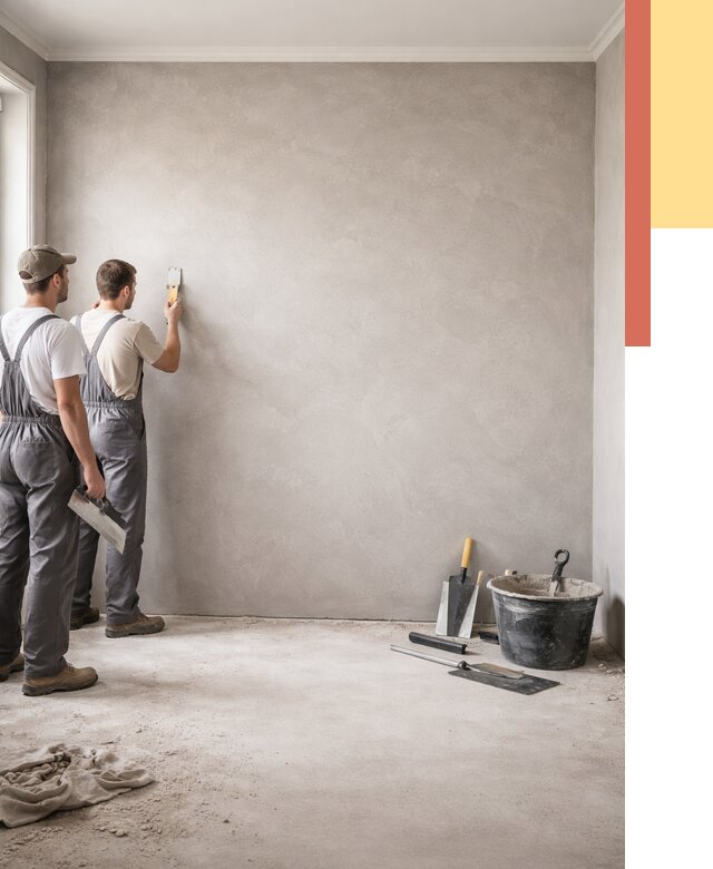 Микробетон на стены в Чебаркуле от 1342 руб. — нанесение и отделка | ОТДЕЛОЧНИК-Чбр