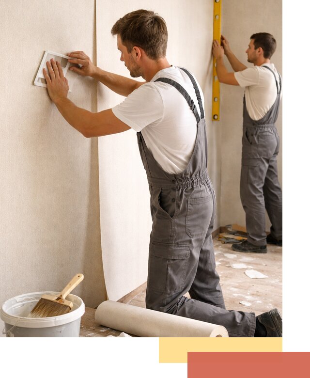 Поклейка бумажных обоев в Чебаркуле качественно и недорого