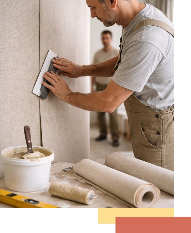 Поклейка текстильных обоев в Чебаркуле профессионально и аккуратно