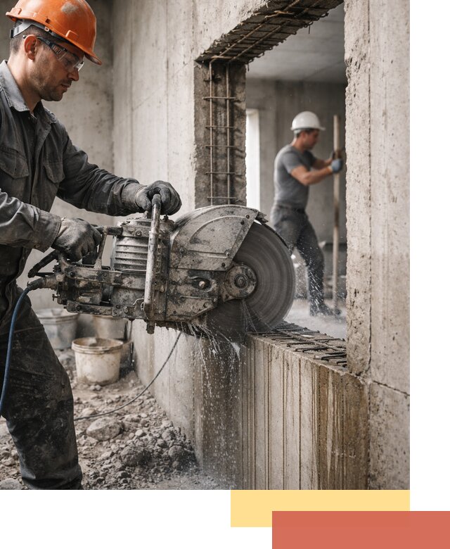 Алмазная резка проемов в Чебаркуле быстро и точно