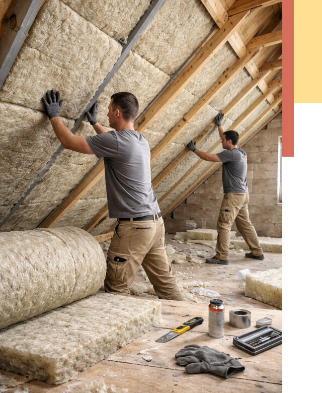 Утепление потолка минватой в Чебаркуле от 1557 руб. — быстро и недорого | ОТДЕЛОЧНИК-Чбр