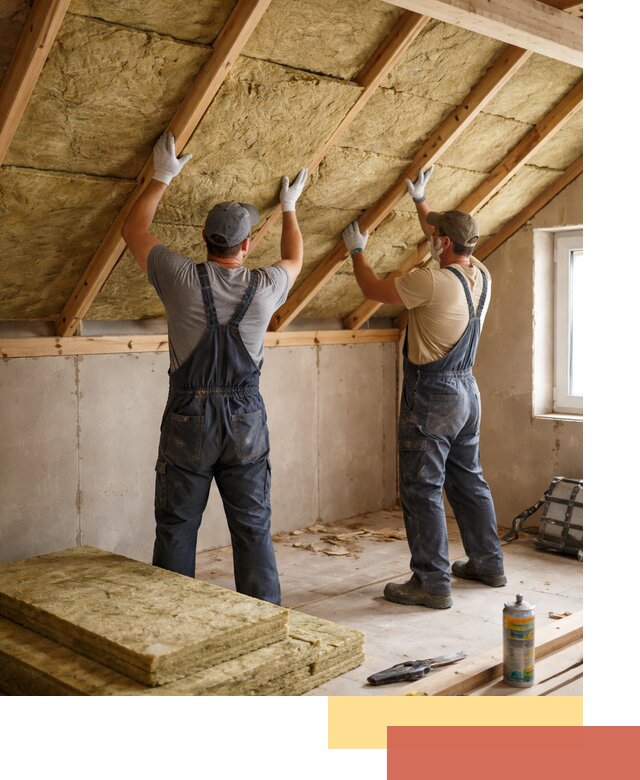 Утепление потолка минеральной ватой в Чебаркуле