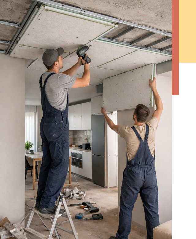 Шумоизоляция потолка панелями зипс в Чебаркуле от 1986 руб. под ключ | ОТДЕЛОЧНИК-Чбр